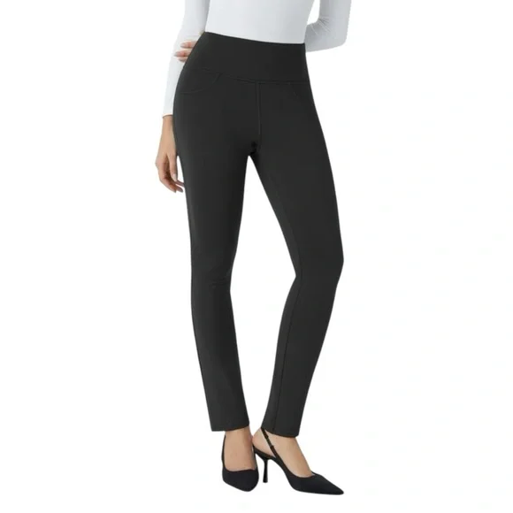 Halara Flex High Waisted Pocket Tapered Work Pants in Black Sz XS - Picture 3 of 13